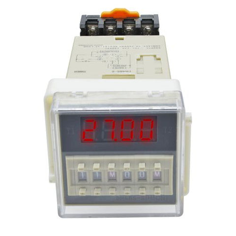 110V 220V 12V 24V PLC LED Digital Time Delay Relay