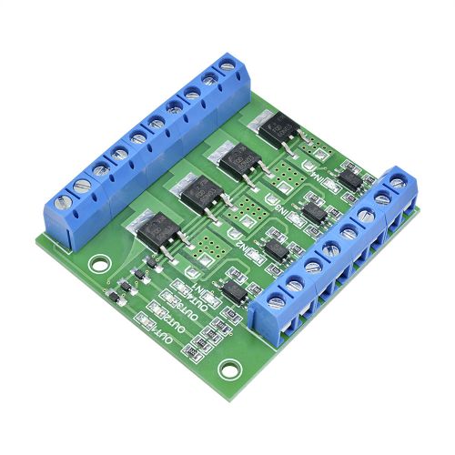 Trigger Switch Module 4-way FET MOS DC Control for PWM Motor Pump LED O6BS