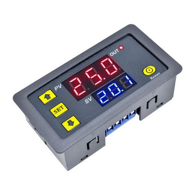 Digital Time Delay Relay Dual Led Display Cycle Timer Control Switch Adjustable Timing Ac 110V 220V