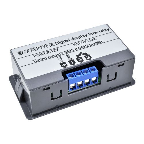 Digital Time Delay Relay Dual LED Display Cycle Timer Control Switch Adjustable Timing Relay Time Delay Switch AC 110V 220V