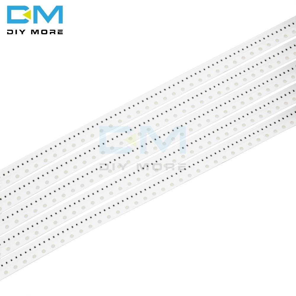 1700Pcs Chip Fixed Resistor Smd0201 Smd0402 Smd0603 Smd0805 Smd1206 1Ohm 10Mohm Assorted Kit Diy