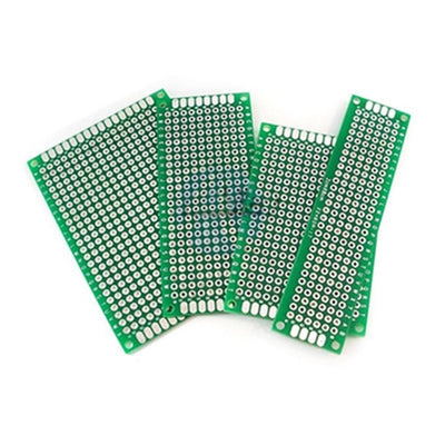 4PCS Double Side Prototype PCB Tinned Glass Fiber BreadBoard 5x7 4x6 3x7 2x8 CM FR4 5 x 7 2 x 8 4 x 6 3 x 7 CM
