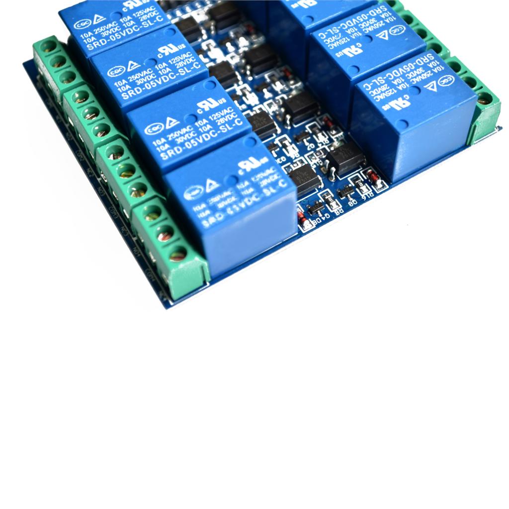 5V 8 Channel Relay Module with Optocoupler for Arduino