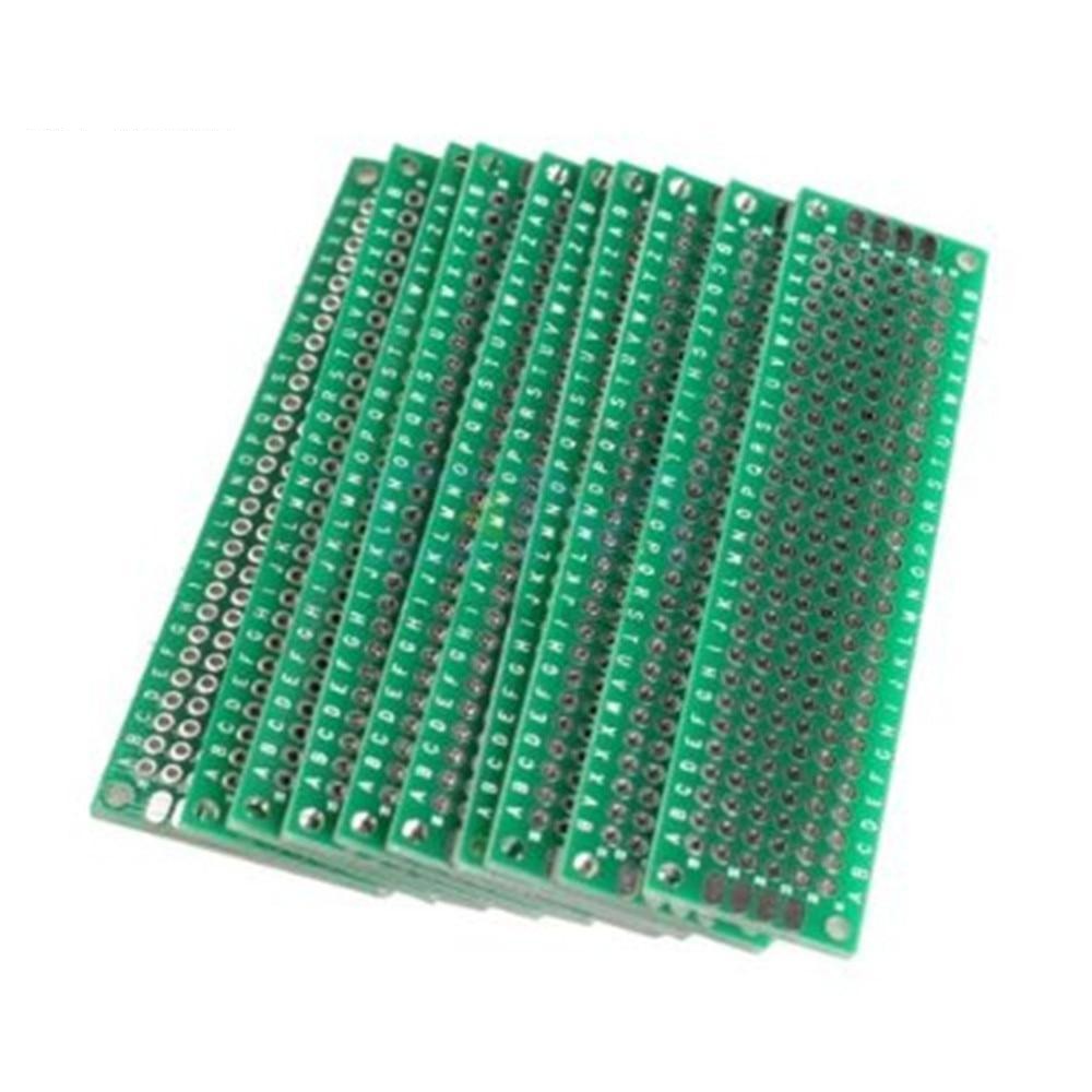 5pcs 2x8 2 X 8 cm 20X80 2X8CM Double Side Prototype Pcb 2*8 Panel Universal Board