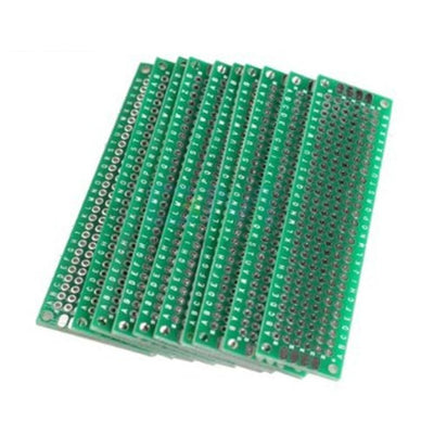 5pcs 2x8 2 X 8 cm 20X80 2X8CM Double Side Prototype Pcb 2*8 Panel Universal Board