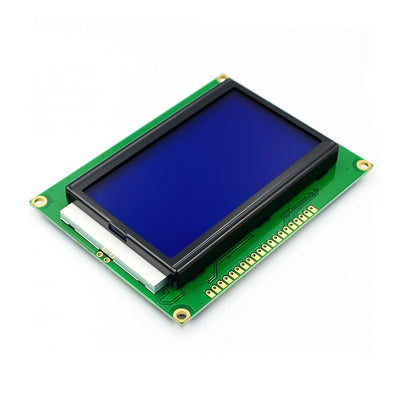 5pcs/lot 128*64 DOTS LCD module 5V blue screen 12864 LCD with backlight ST7920 Parallel port