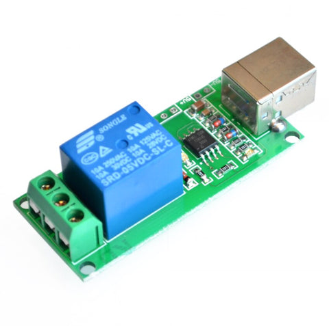 5pcs/lot 5V USB Relay 1 Channel Programmable Computer Control