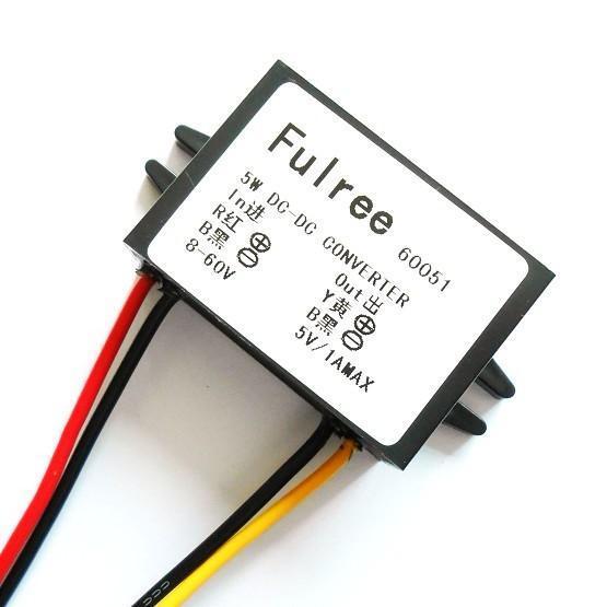 Dc 24V To 12V 5A 60W Buck Converter Step-Down Car Power Supply Voltage Regulator Step Down Module