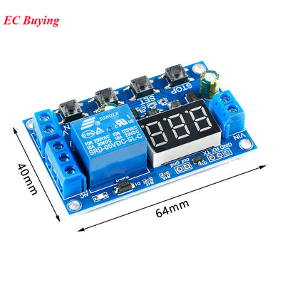 DC 6-40V Lithium Battery Charging and Discharging Module Undervoltage Overvoltage Protection Board Precision Auto Off Charger XY