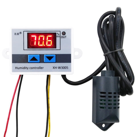 XH-W3005 LED Digital Temperature Humidity Controller Thermostat