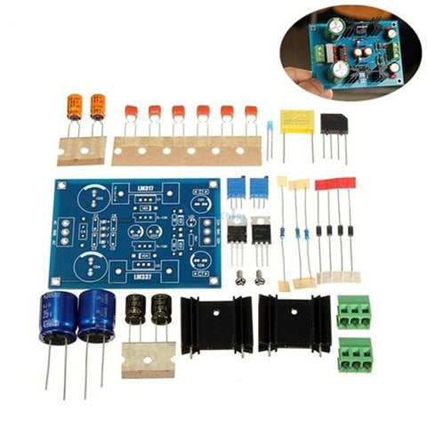 LM317 Adjustable Filtering Power Supply Kits DIY AC/DC Voltage Regulator