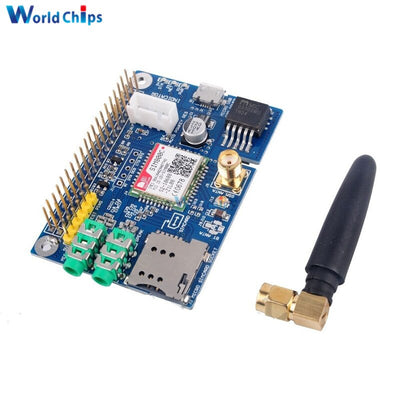 SIM800C Development Board GPRS GSM Module with Antenna for Raspberrp Pi