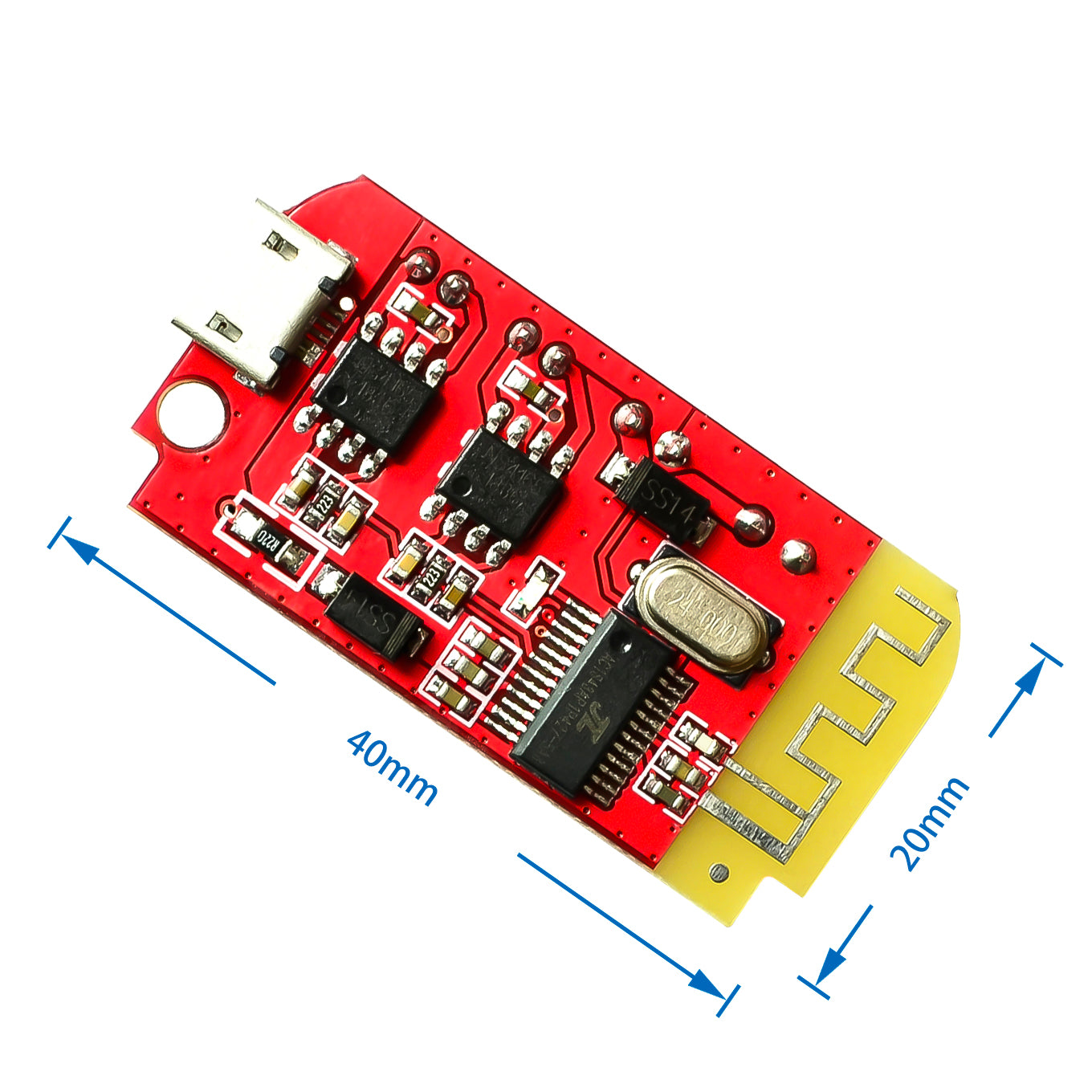 XH-M164 NE5532 Stereo Pre-amp Preamplifier Regulating Board Audio 4 Channels Amplifier Module Control Circuit Telephone Preamp
