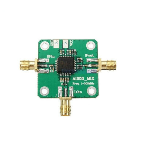 AD831 0.1-500MHz 10dBm Gain High Frequency RF Mixer Inverter Board Module Radio Converter With DC Isolation Capacitors