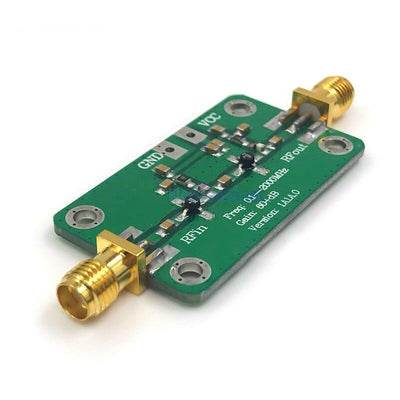 LNA 0.1-2000 MHz 60dB High Gain Low Noise Amplifier Board RF Broadband Module DC 6-12V 35mA Board