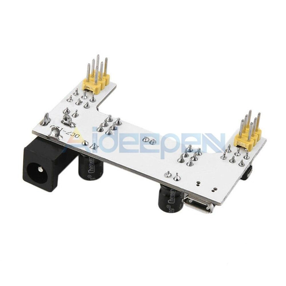 MB102 Breadboard Power Supply Module 3.3V 5V For Arduino Solderless Breadboard