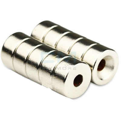 5PCS N50 Strong NdFeB Disc Neodymium Magnets 10x5mm 10 x 5mm Hole 3mm Rare Earth Countersunk Rare Earth Magnets for DIY Projects