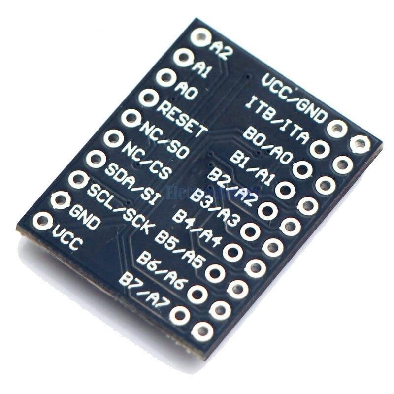 I2C IIC Serial Interface MCP23017 Bidirectional 16-Bit I/O Expander Module