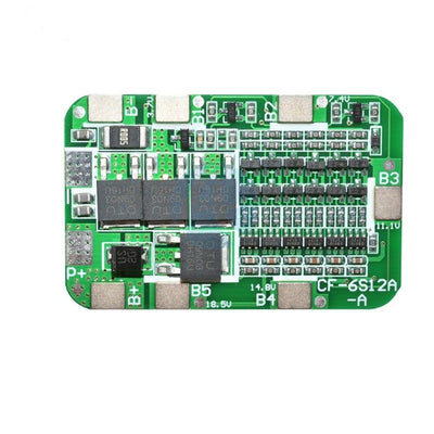 6S 15A 24V PCB BMS Protection Board for 6 Packs Li-ion Lithium 18650 Battery Cell Module