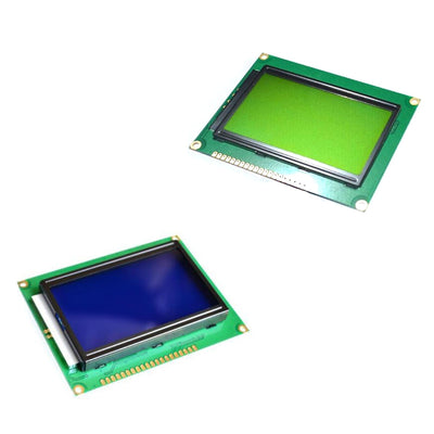 LCD Board Yellow Green Screen 128X64 5V blue screen display ST7920