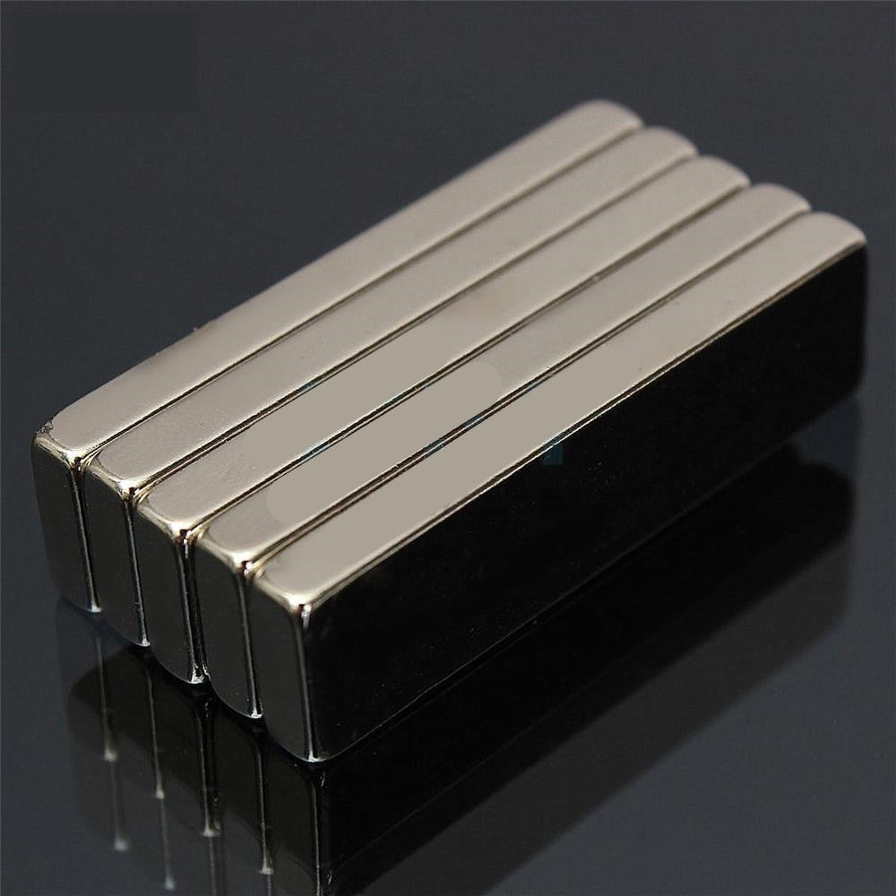 N52 Neodymium Magnet 40x10x4mm Permanent NdFeB Small Mini Super Powerful Strong Magnetic Nickel Copper Magnets