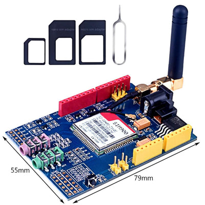 SIM900 GPRS/GSM Shield Development Board