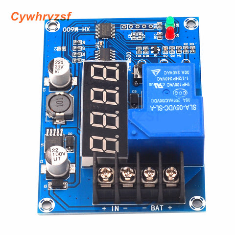 XH-M600 Digital LED Charger Control Module 6-60V Storage Lithium Battery Charging Protection Board Controller