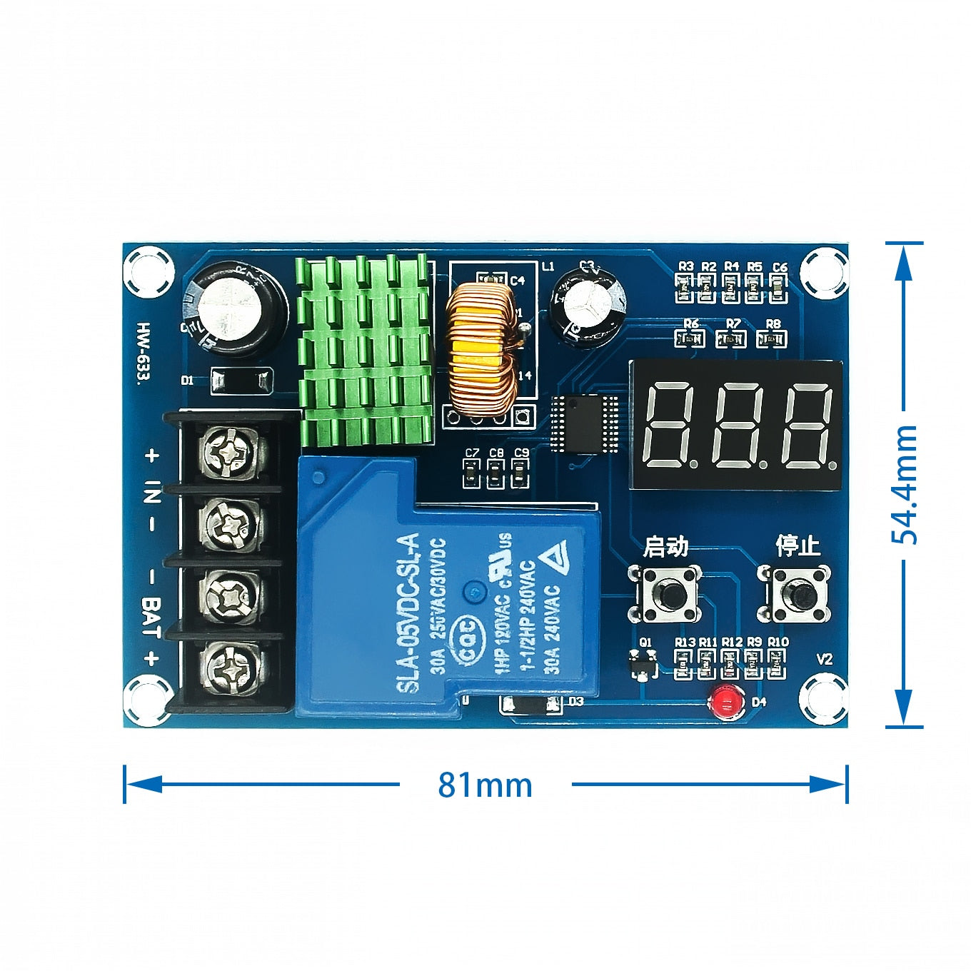 Dc 5V 2.1A Mobile Power Diy Board 4.2V Charge Discharge Boost Battery Protection Indicator Module