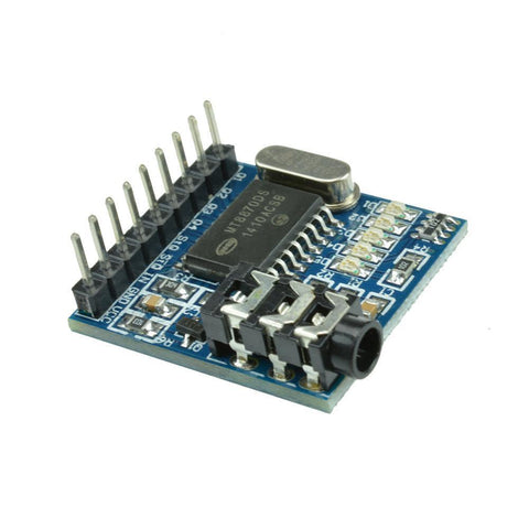 Mt8870 Dtmf Audio Voice Telephone Speech Decoder Board Module Led Indicators With Pins