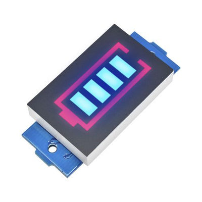 3S Lithium Battery Capacity Indicator Module 12.6V Blue Display Power Tester Protection Board