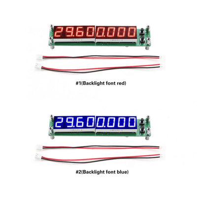 PLJ-8LED-H RF Signal Frequency Counter Cymometer Tester Module 0.1~1000MHz Measuring Tool