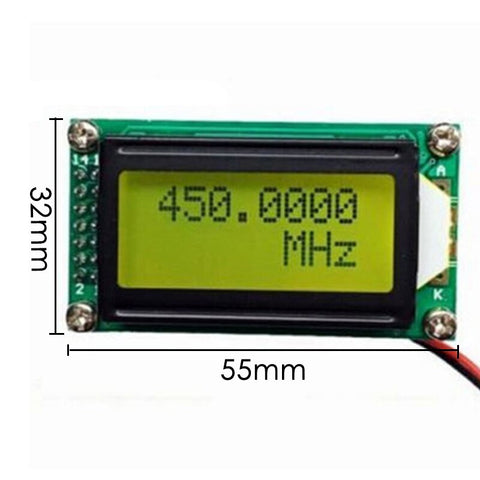 DC 9-12V 1MHz-1.2GHz RF Frequency Counters Testers Digital PLJ-0802-E LCD0802 LCD