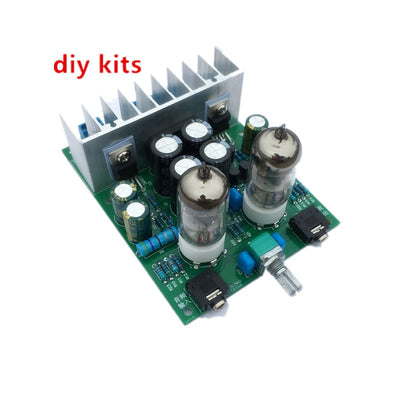 Diy kits HIFI 6J1 Tube Amplifier Headphones LM1875T Amplifier Board 30W