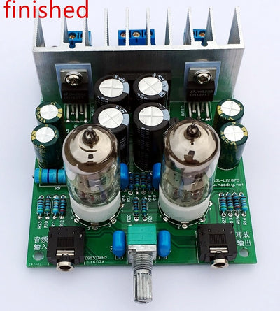 HIFI 6J1 tube Amplifier Headphones LM1875T Power Amplifier 30W