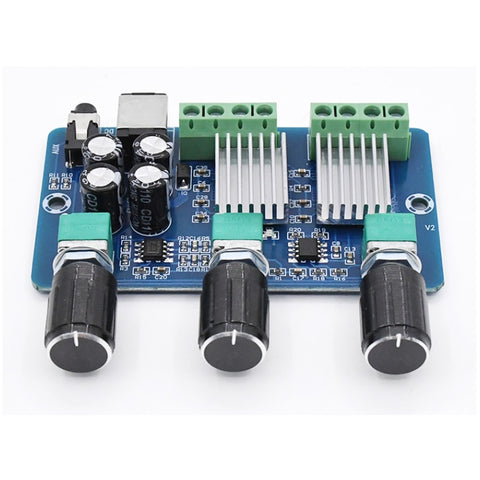 XH-A355 Yamaha 2.1 channel Stereo Audio Digital power amplifier board Bass subwoofer AMP 10WX2+20W